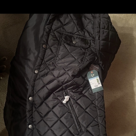 Outdoor Life Black Quilted Puffer Jacket - Picture 3 of 5